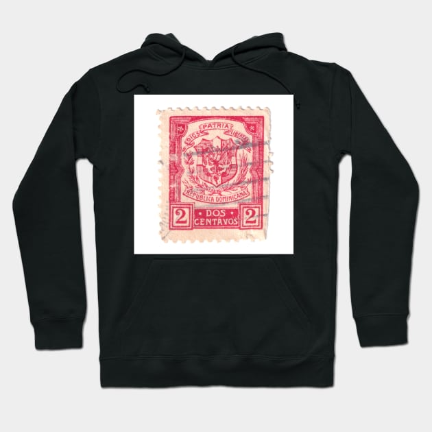 Dominican Republic Stamp, 1925 Hoodie by rogerstrawberry